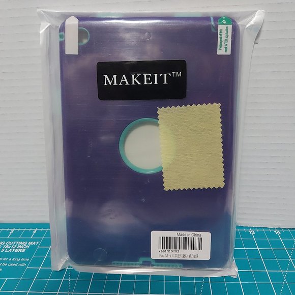 Makeit Protective Case for Ipad Mini 4 W/ Screen Protector and Stylus - Purple - Picture 1 of 4